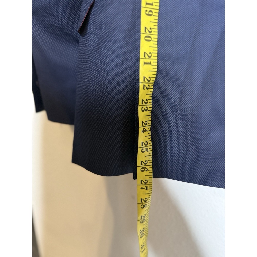 SUITSUPPLY Blazer Mens 36 Blue Vitale Barberis Canonico Pure Wool Sienna Italy - Picture 10 of 15